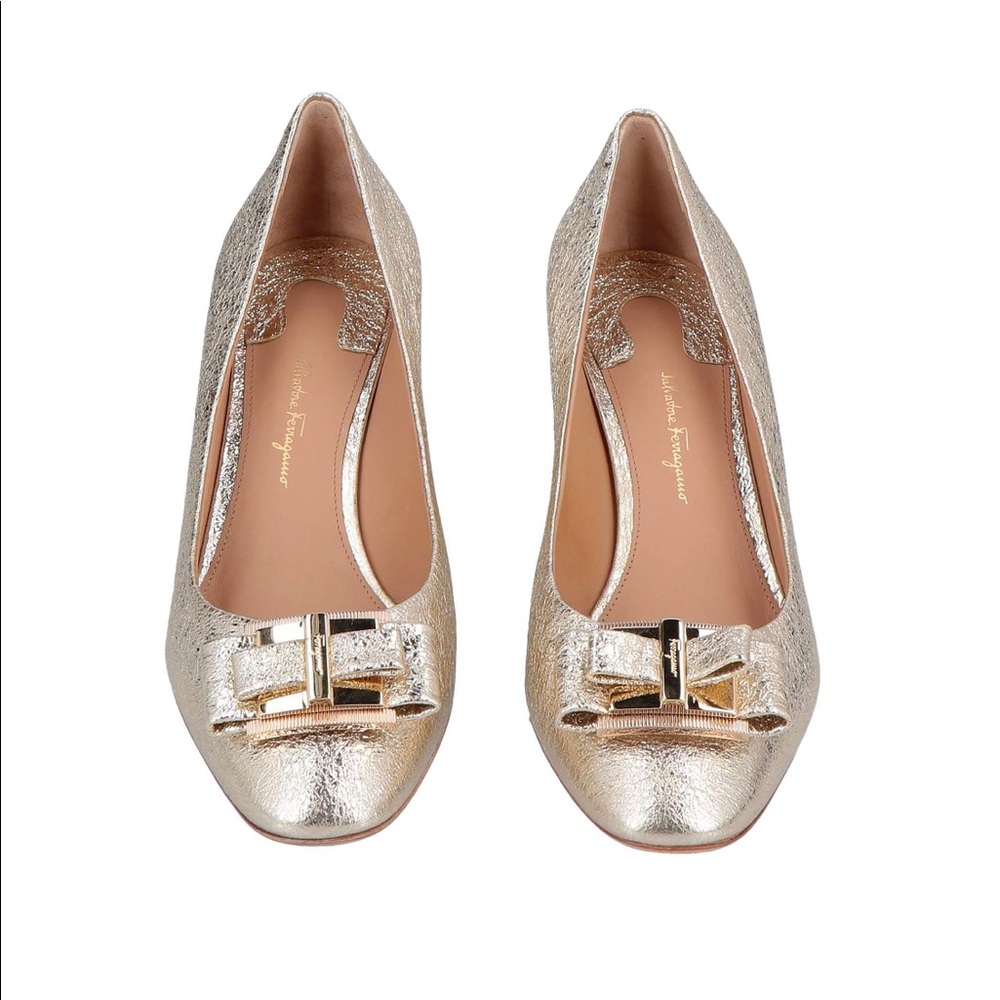 Salvatore Ferragamo missized flats size 5.5 and size 6.5